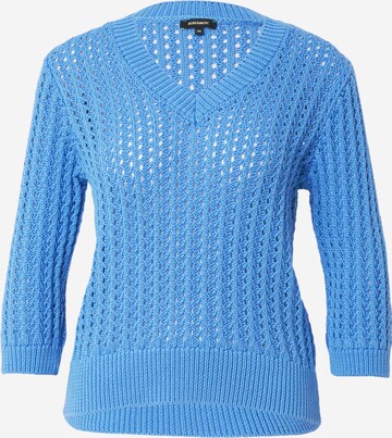 Pull-over MORE & MORE en bleu : devant