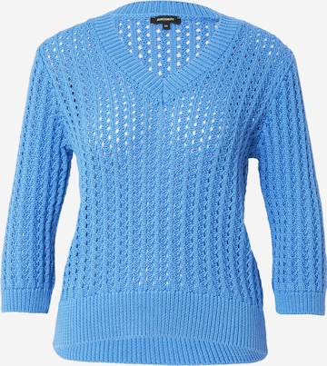 MORE & MORE - Pullover em azul: frente