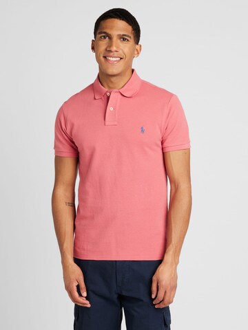 Coupe regular T-Shirt Polo Ralph Lauren en rose : devant