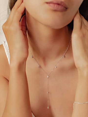 Hey Happiness Kette 'Ellipse' in Silber