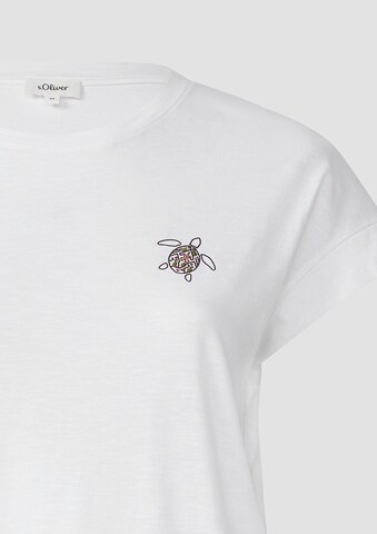 s.Oliver Shirt in Wit