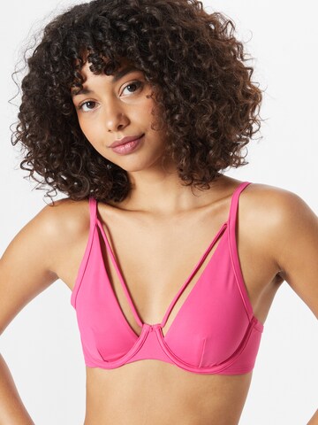 Top per bikini 'Ibiza' di Hunkemöller in rosa: frontale