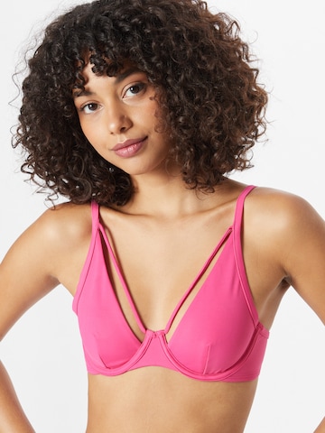 Hauts de bikini 'Ibiza' Hunkemöller en rose : devant