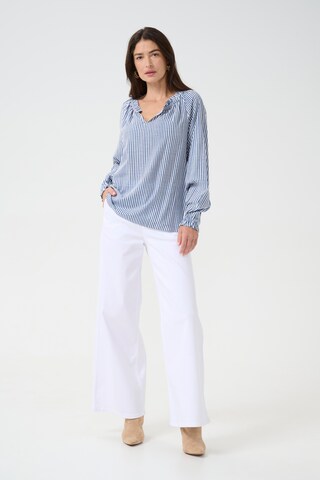 Camicia da donna 'Tiah' di Cream in blu