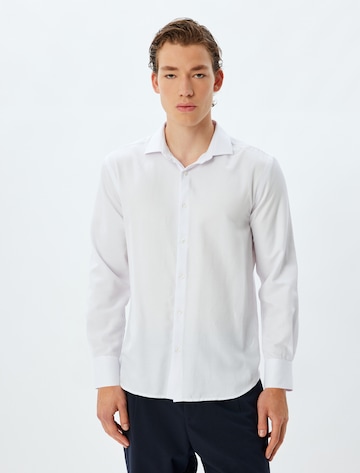 Koton Regular fit Button Up Shirt in White