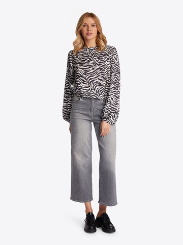 Wide Leg Jean Rich & Royal en gris