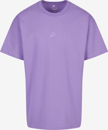Maglietta di Nike Sportswear in lilla: frontale