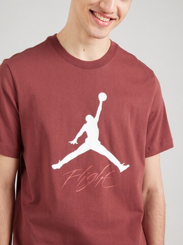 Maglietta 'JUMPMAN FLIGHT' di Jordan in marrone