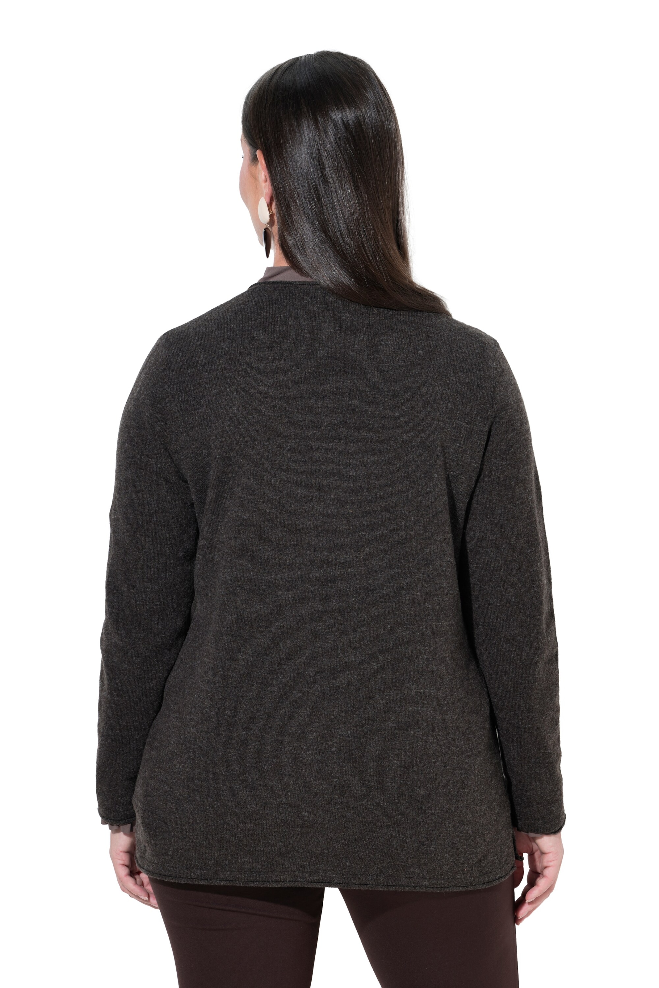 Ulla Popken Sweater in Brown