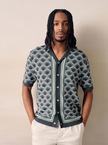 Vestes en maille Next en gris : devant