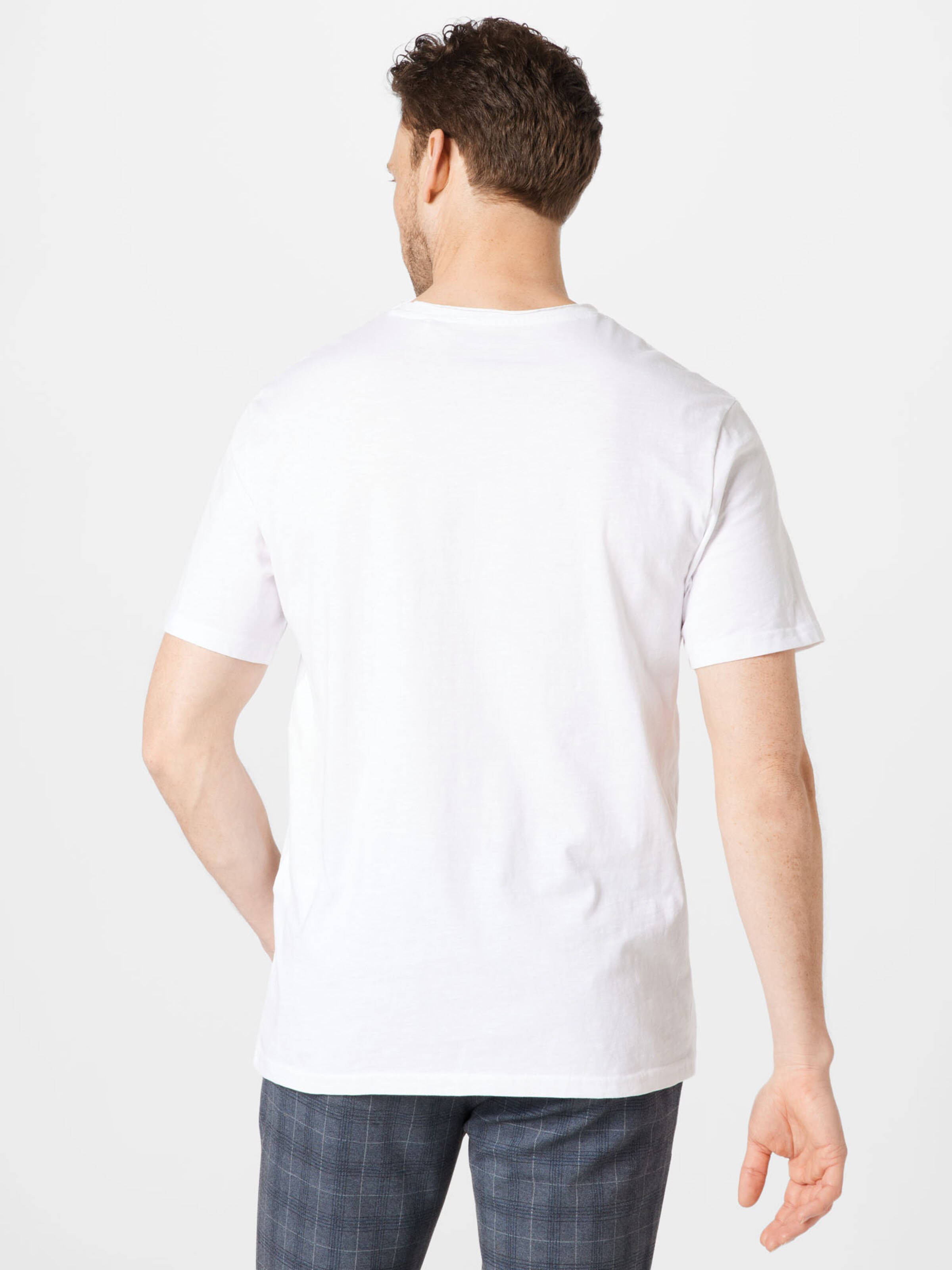 Männer Shirts Only & Sons T-Shirt 'Roy' in Weiß - WO58536