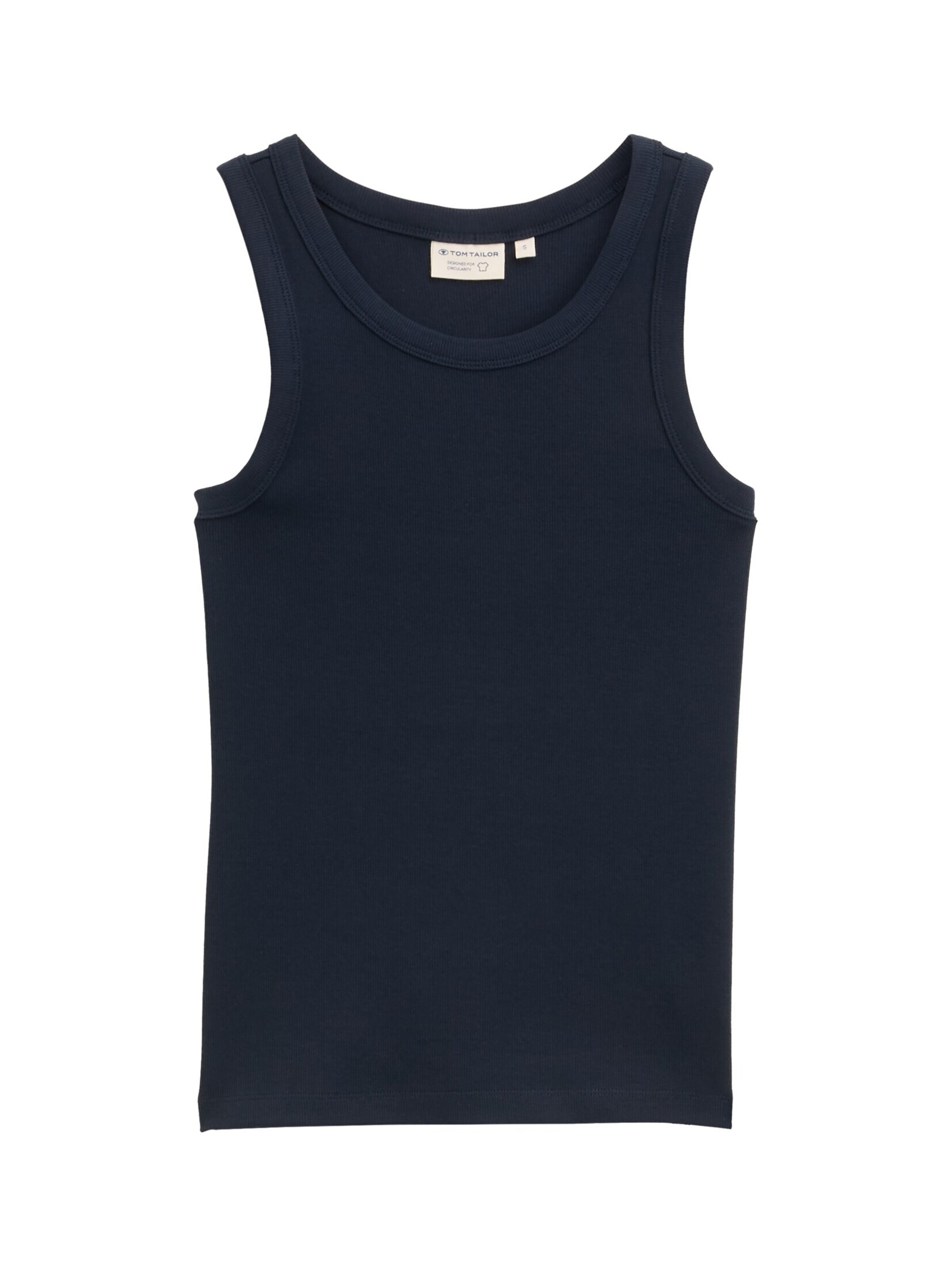 TOM TAILOR Top in Blau: Vorderseite