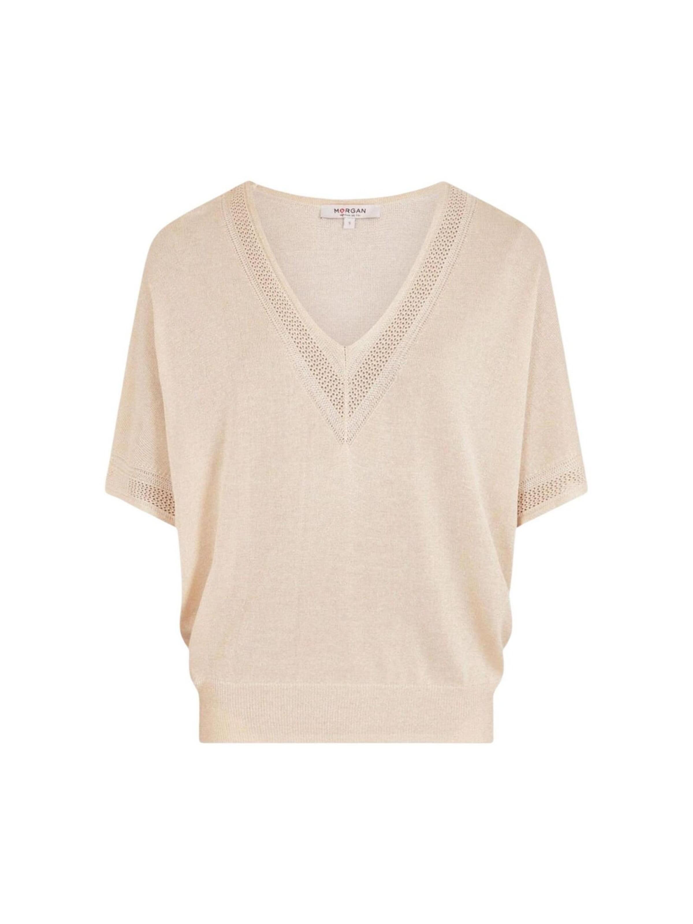 Camicia da donna '241-MCHRIS' di Morgan De Toi in beige: frontale