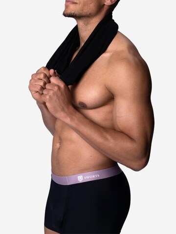 SWORTS Sportunterhose 'Silk'‌‌‌‌‌‌ in Blau