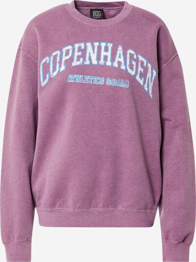 BDG Urban Outfitters Суичър 'COPENHAGEN' в синьо / лилав / бяло, Преглед на продукта
