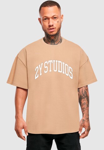2Y Studios T-Shirt in Beige: Vorderseite