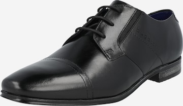 bugatti Lace-Up Shoes 'Morino' in Black: front