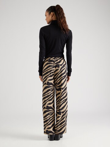 SISTERS POINT Wide leg Pants 'ELLA' in Brown