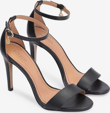 Kazar Strap Sandals in Black