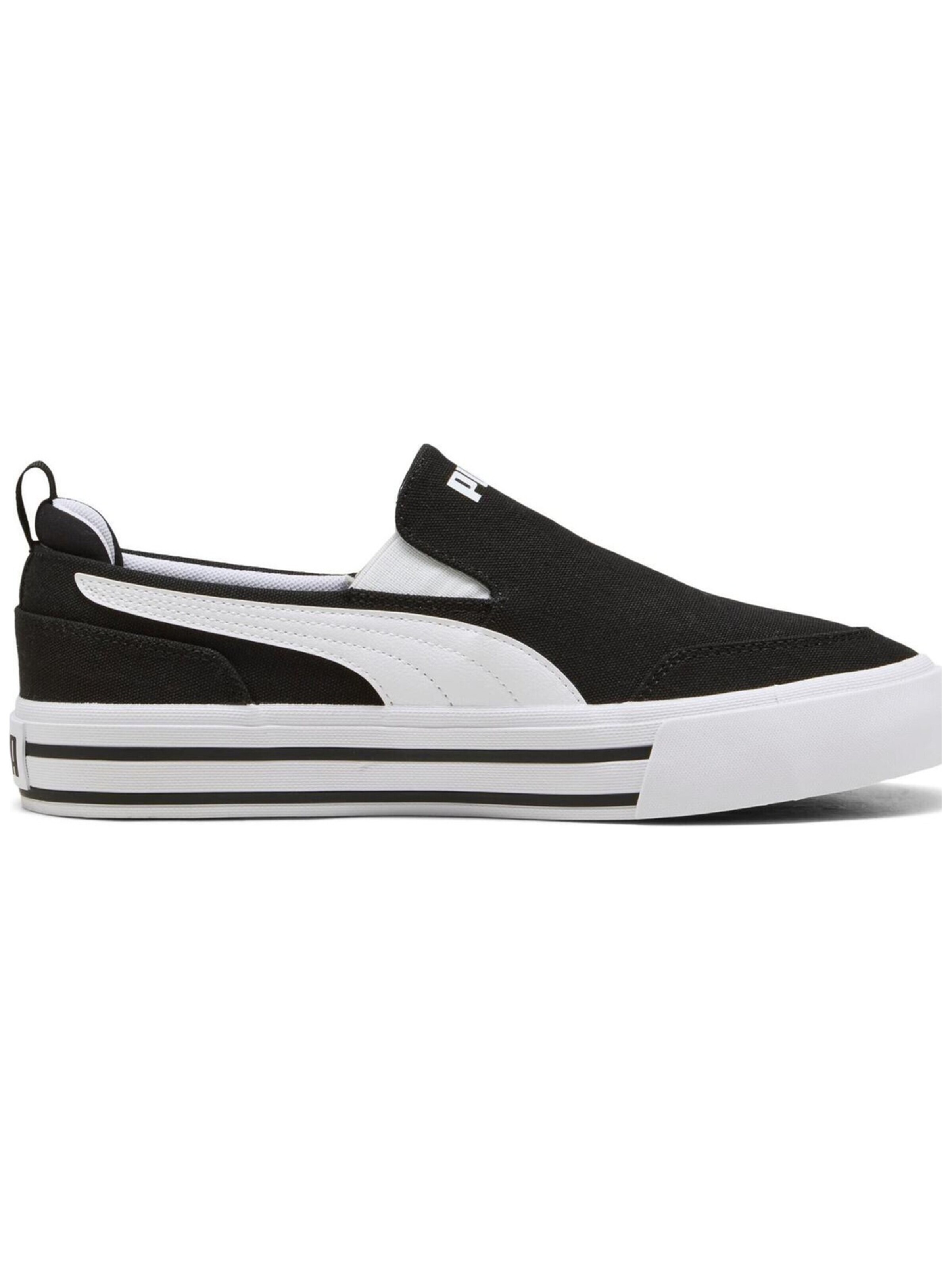 PUMA - Zapatillas sin cordones 'Court Classic' en negro