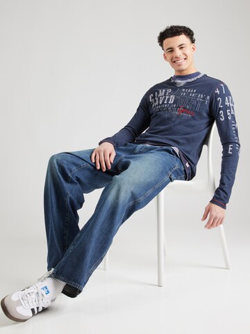 CAMP DAVID Shirt in Blue