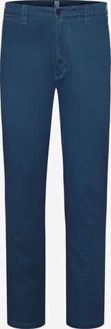 MEYER Regular Chino Pants in Blue: front