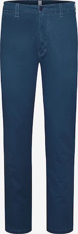 MEYER Regular Chino Pants in Blue: front