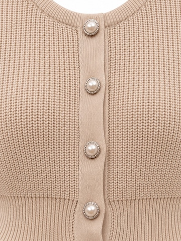 RYVAN Knit cardigan 'Strickjacken' in Beige