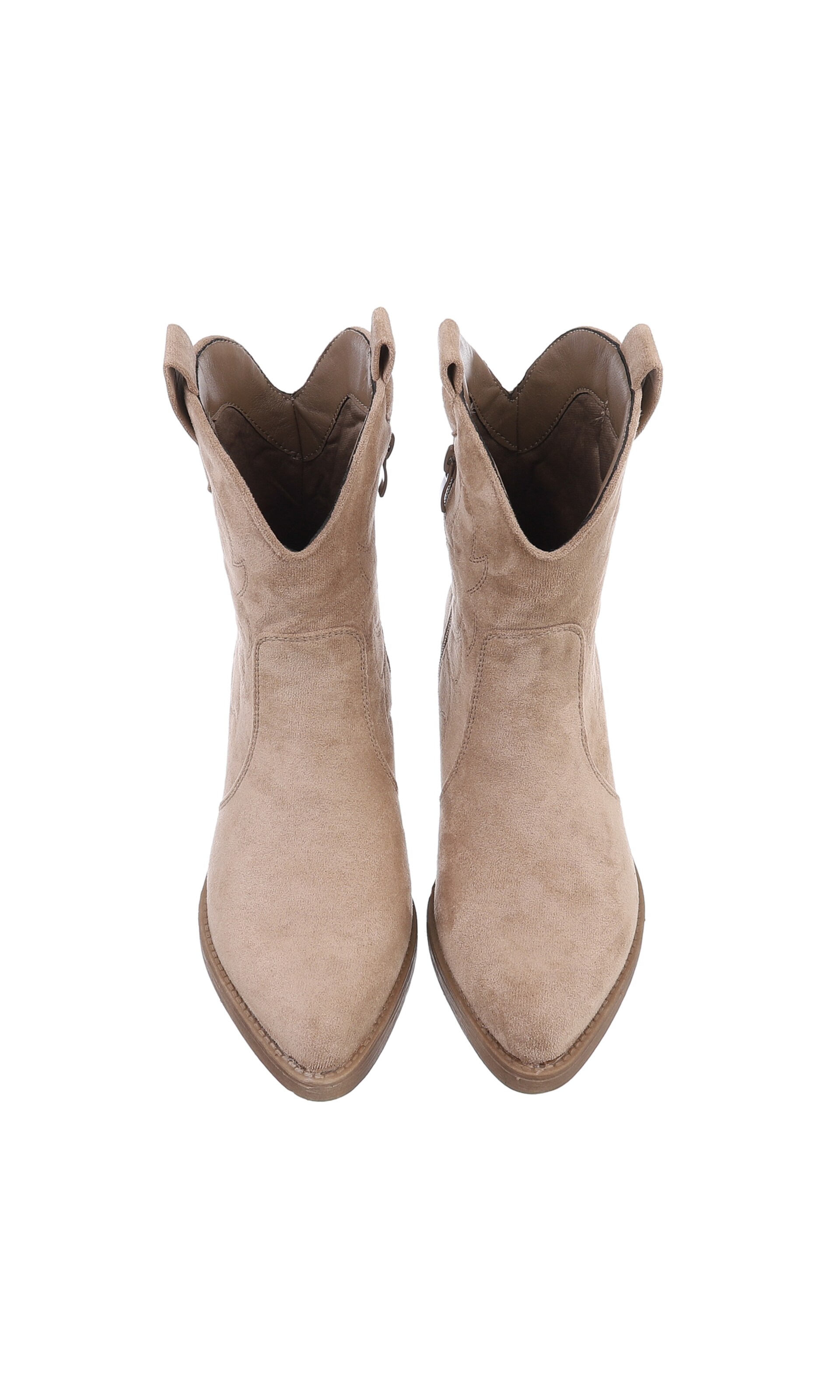 Ital-Design Cowboy Boots in Brown