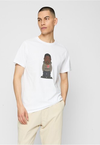 MT Men Shirt 'Texas' in Wit: voorkant