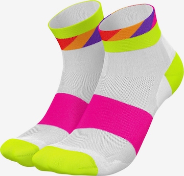 INCYLENCE Athletic Socks 'STRIDES SHORT' in Yellow: front