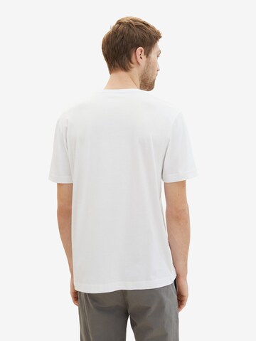 T-Shirt TOM TAILOR en blanc