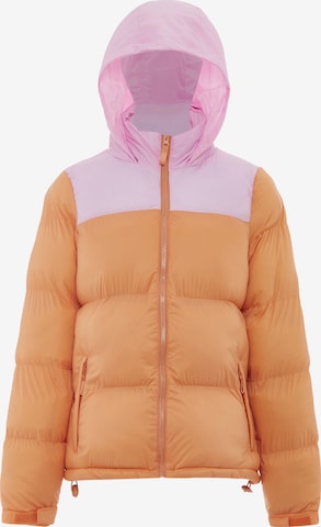 MYMO Winterjas in Oranje: voorkant