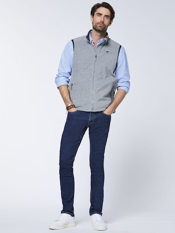 Polo Sylt Vest in Grey