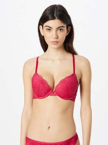 ESPRIT - Push-up Sujetador en rosa: frente