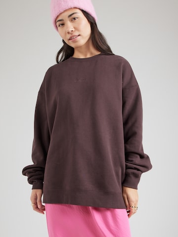 OH APRIL Mikina 'Good Karma' – hnědá