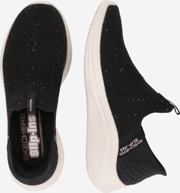 SKECHERS Belebújós cipők 'ULTRA FLEX 3.0 - SHINY NIGHT' - fekete