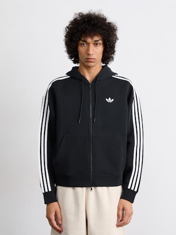 ADIDAS ORIGINALS Tréning dzseki 'Adicolor Spacer' - fekete: elől