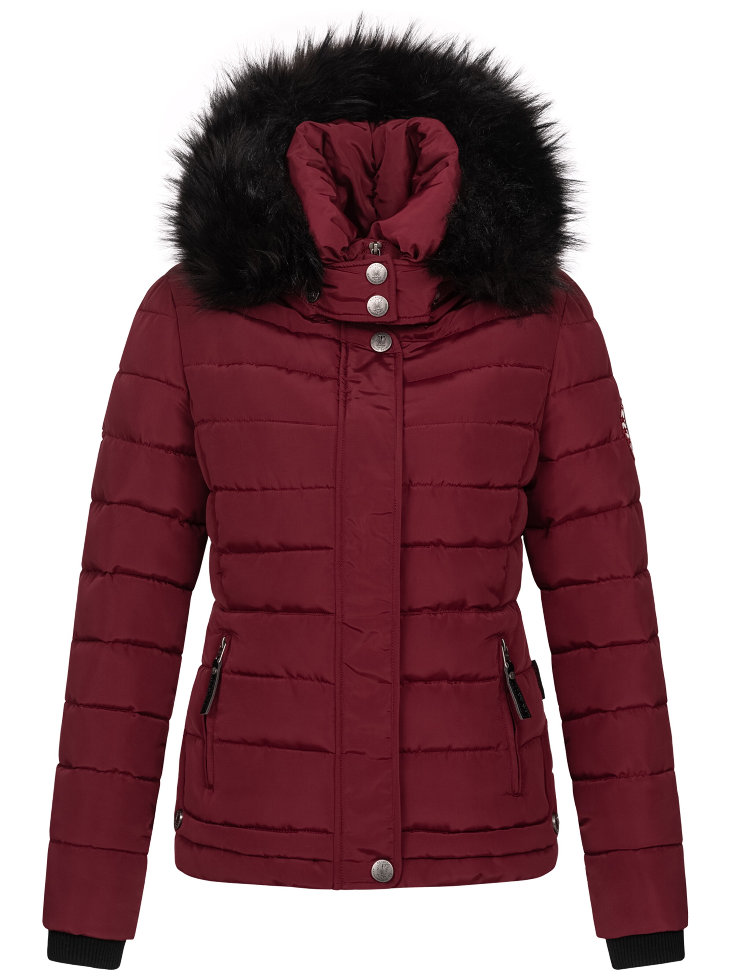 NAVAHOO Winter jacket 'Chloe' in Red: front