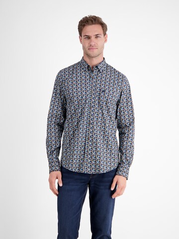 LERROS Regular Fit Hemd in Braun: Vorderseite