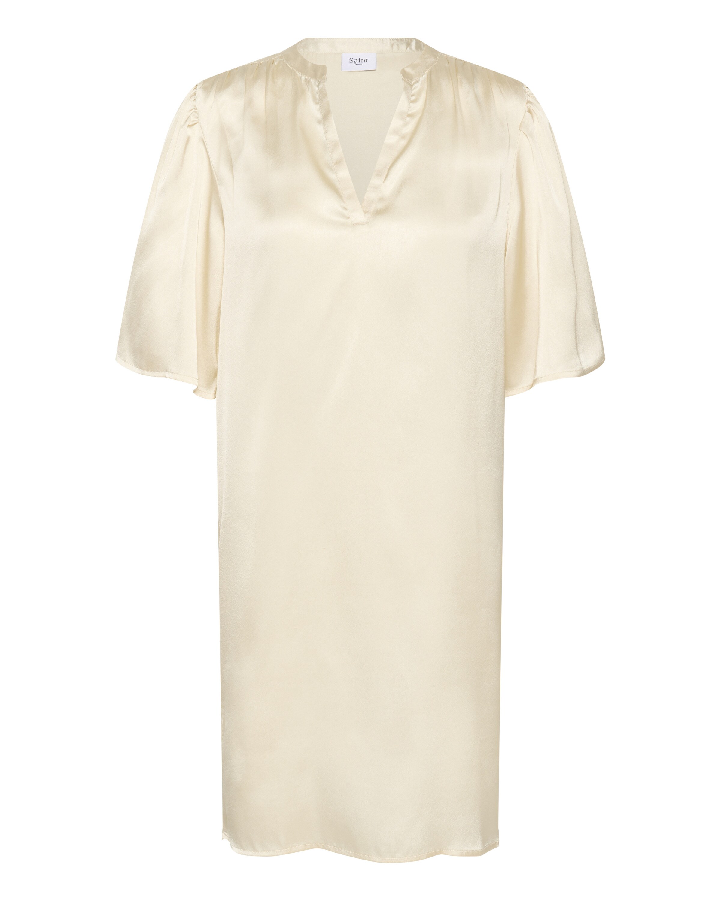 SAINT TROPEZ Kleid 'Safina' in Beige: Vorderseite
