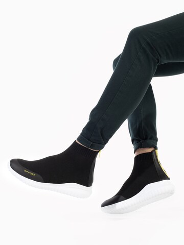 Sneaker alta 'Leon' di Spyder in nero
