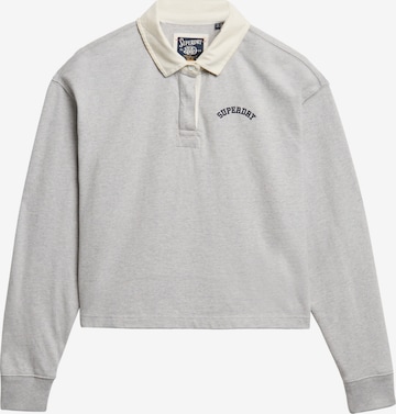 Superdry Poloshirt 'Athletic Essentials' in Grau: Vorderseite