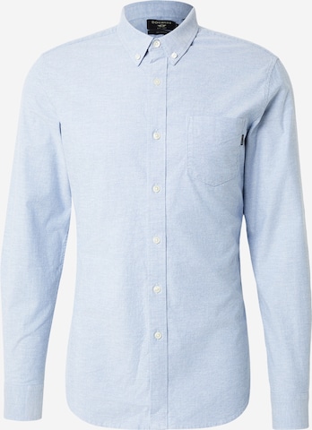 Dockers Слим Рубашка в Синий: спереди