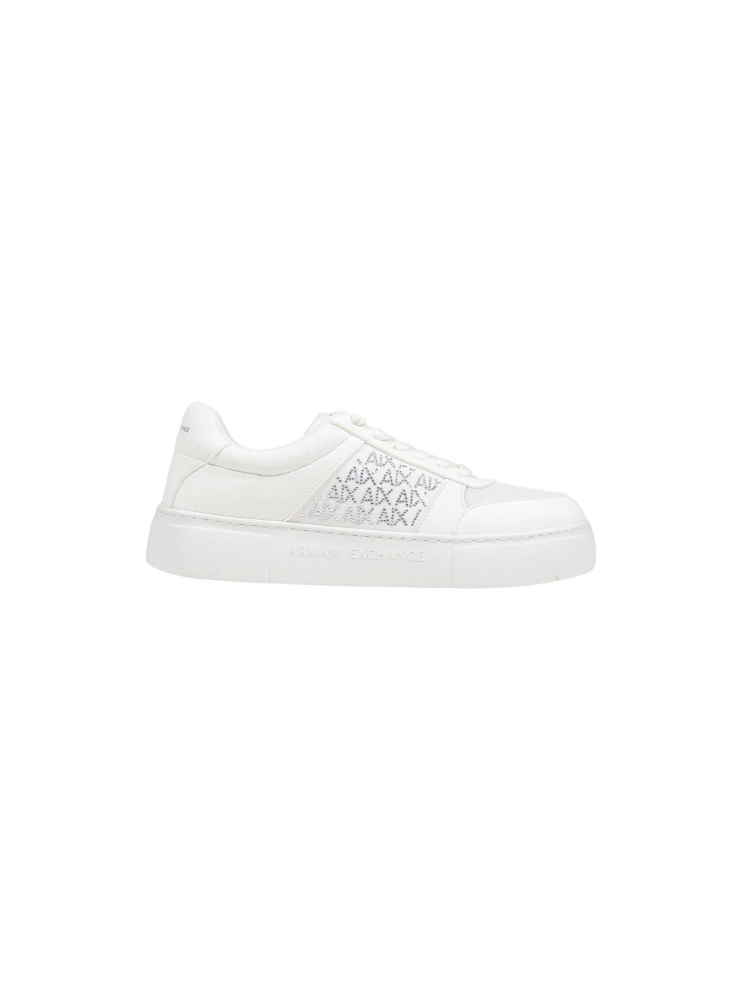ARMANI EXCHANGE - Zapatillas deportivas bajas 'XW002788 AF23057' en blanco: frente
