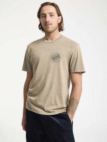 T-Shirt 'CIRCLEPALM PW' Volcom en beige