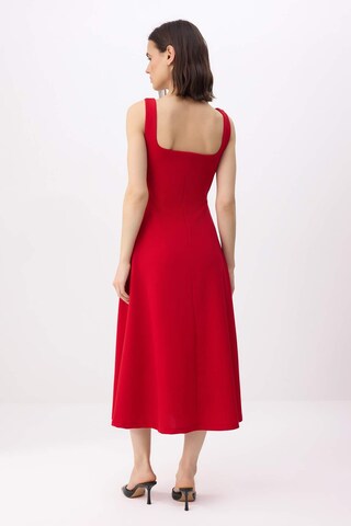 Trendyol - Vestido de gala en rojo