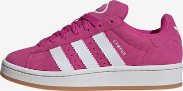 Baskets basses 'Campus 00S' ADIDAS ORIGINALS en rose : devant