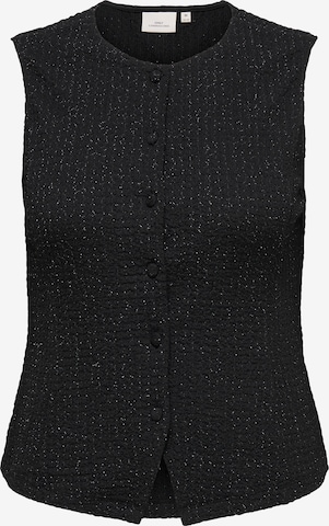 ONLY Carmakoma Weste 'CARMILLA' in Schwarz: Vorderseite