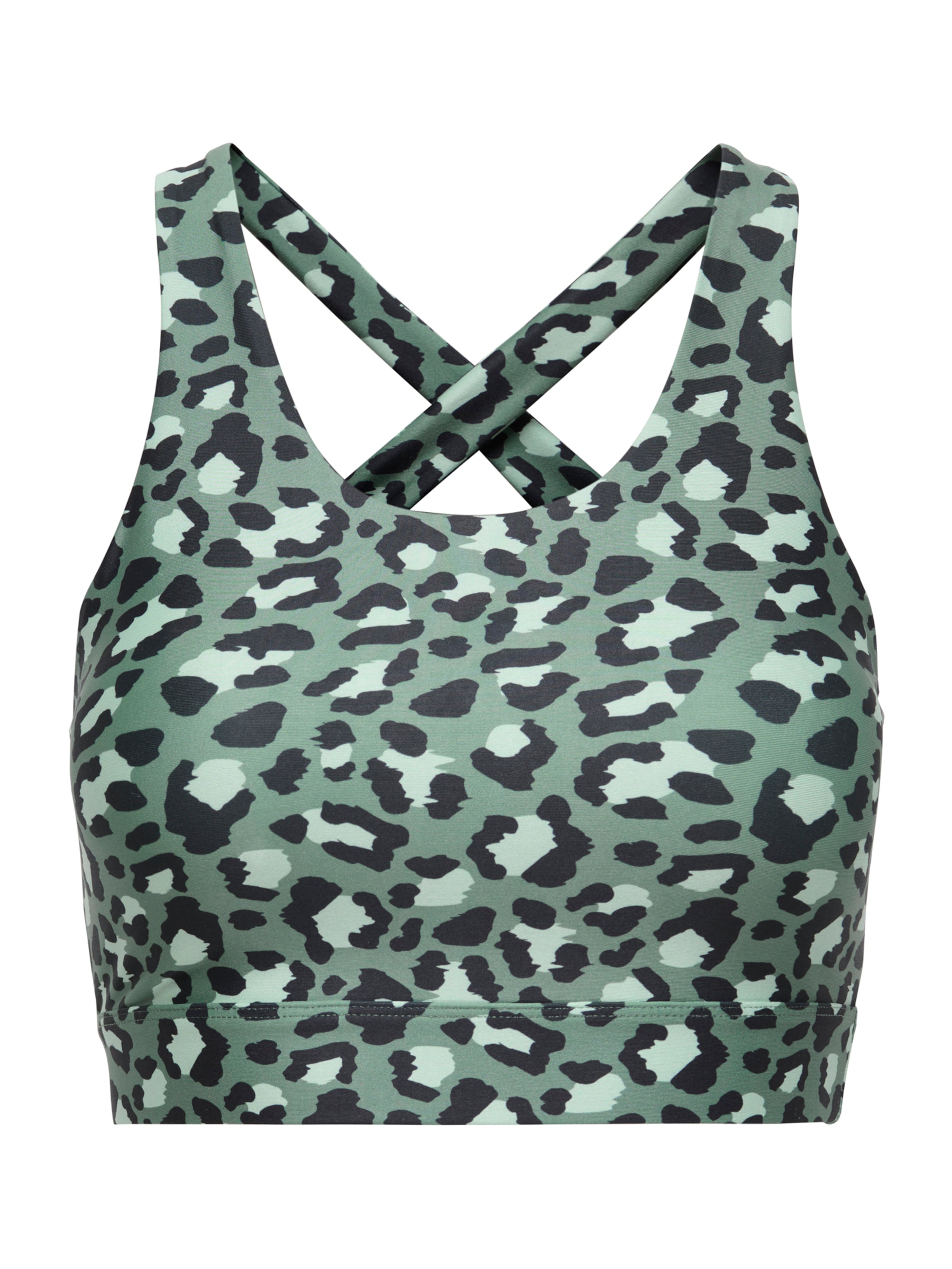 Bustino Reggiseno sportivo 'ONPMILLE-2' di ONLY PLAY in verde: frontale